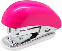 BRW Grampeador Plastico Mini para 20 Folhas 6,8cm Pink