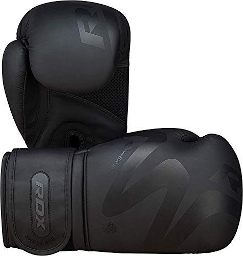 RDX Guantes de boxeo para entrenamiento profesional de Muay Thai, piel Maya Hide, kickboxing, saco de boxeo pesado, guantes de enfoque, almohadillas de doble extremo, entrenamiento de pelota, gimnasio - imagen 9