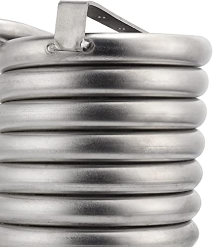 Bturyt Counterflow Wort Chiller, Stainless Steel Coil Tube Chillers, Homebrew Beer Cooler Counter Flow Wort Chiller, Garden Hose Fittings #TOP5
