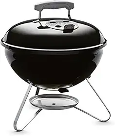 Smokey Joe Silver Churrasqueira Carvão Weber Preto 44 X 37 X 37 Cm