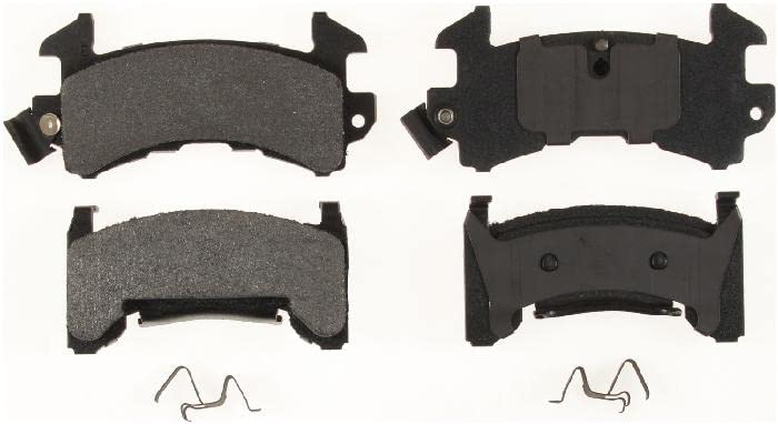 Image of Bendix Fleet Metlok MKD154FM Brake Pads for Avanti II,Century,LeSabre,Regal,Riviera,Commercial Chassis,DeVille,Eldorado,Fleetwood,Seville, Blazer,Camaro,El Camino,LLV,Malibu,Monte Carlo,S10,S10,Blazer