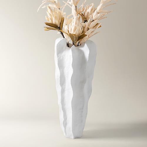 Z Gallerie Playa Floor Vase, Organic Modern Sculptural Vase with