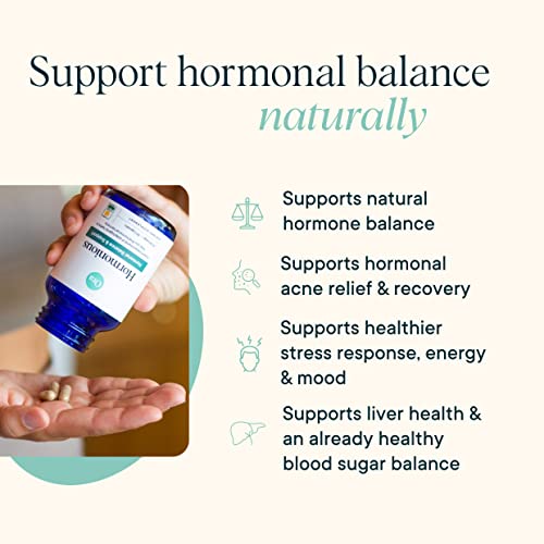 Ora Organic Natural Hormone Balance Support & Hormonal Acne Relief for Women - Support Skin, Mood, Energy, PMS & Menopause - Formulated with Ashwagandha, Maca, Burdock Root, Cordyceps & Acerola Cherry - Image 4