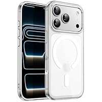 JETech Coque Magnétique Pour IPhone 13 Pro 6,1 Pouces Compatible Avec MagSafe, Etui Translucide