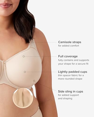 Image of Wacoal Basic Beauty Spacer Underwire T-Shirt Bra 853192