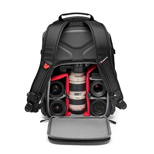 Manfrotto Mb Ma2-Bp-Bfr Advanced² Befree Camera Backpack, Fits 15 Inch Laptop, Rear Access, Expandable Side Pocket For Travel Tripod, For Dslr/Mirrorrless/Csc/Drone And Standard Lenses - Black #TOP3