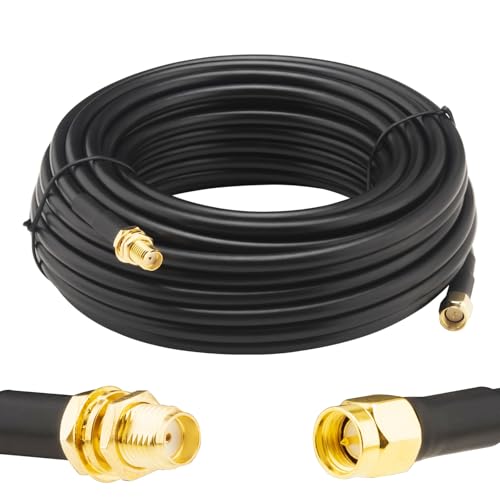 Câble SMA mâle femelle LMR200 à faible perte pour stabiliser le signal WiFi et 5G