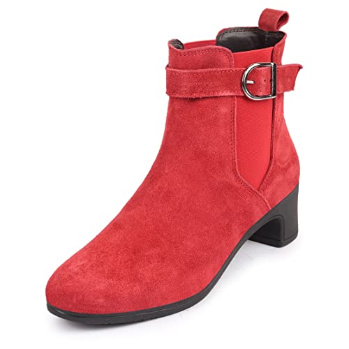 Image of FAUSTO Women Flared Heel Boots