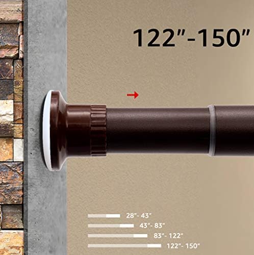 tension curtain rods