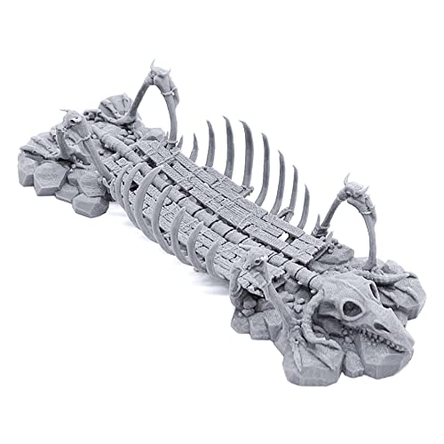 Bone Bridge Miniature Scenery for DND Tabletop Games