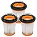 Produktbild KEEPOW WV200UK WV251UK Filter kompatibel mit Shark Ion W1 schnurlosem Handstaubsauger WV201, WV205, WV220, 3er-Pack