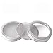 Stainless Steel Sprouting Lids for Wide Mouth Mason Jars - Strainer Lid for Canning Jars and Seed Sprouting Screen