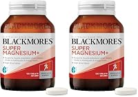 Blackmores Super Magnesium+ | Supports Muscle Health | Maintains Energy Levels | 100 Tablets (Pack of 2)