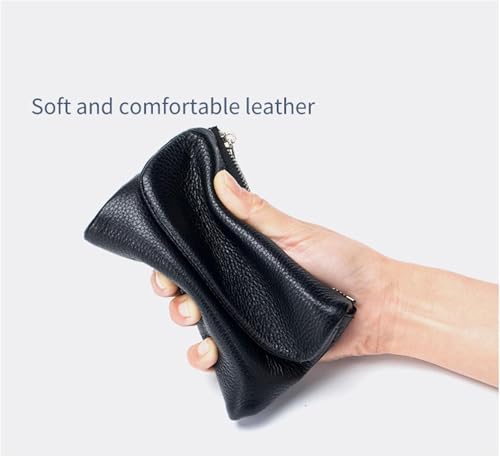Joyfullygo Wallet, Unisex Pebble Leather Wallet, with Credit Card Holder, Coin Holder & Cash Slots (#1)3