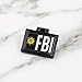 Produktbild LFDHZ FBI Pins Special Agent Broschen Flip Cover Metallabzeichen Denim Jacken Taschen Hüte Rucksack Accessoires Film Schmuck