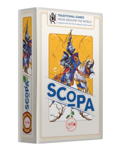 IELLO | Scopa | Card Game | Ages 8+ | 2-4 Players | 30 Minutes Playing Time