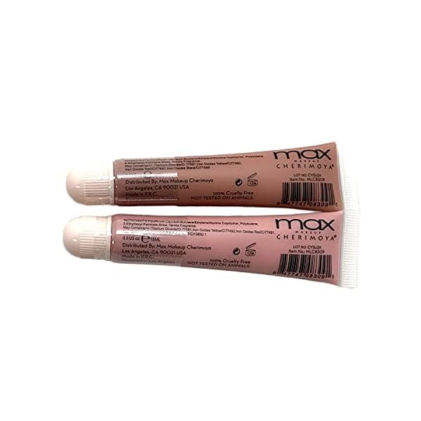 Cherimoya MAX Makeup Lip Polish Nude Gloss (6-pc)