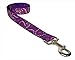 FlyFree 6 ft. Pretty Paisley Dog Leash44; Purple - Large