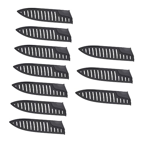 OFFSCH 10pcs 8 Inches Knife Sheath Protective Cover Protector Sheath for Kitchen Knives Cutter Guard Plastic c