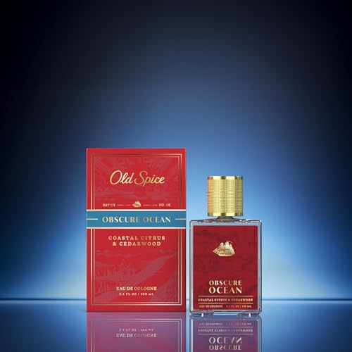 Old Spice Cologne for Men, Premium & Pairable Fragrance Spray, Obscure Ocean with Coastal Citrus & Cedarwood Signature Scent, Masculine & Sophisticated for Day & Night Wear, Eau de Cologne, 3.4 fl oz - image 6