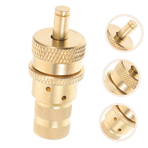 Tapas para válvula de neumáticos de metal dorado, duraderas, fáciles de instalar, previenen fugas de aire y mejoran la apariencia del neumático, compatibles con vehículos miniatura 3