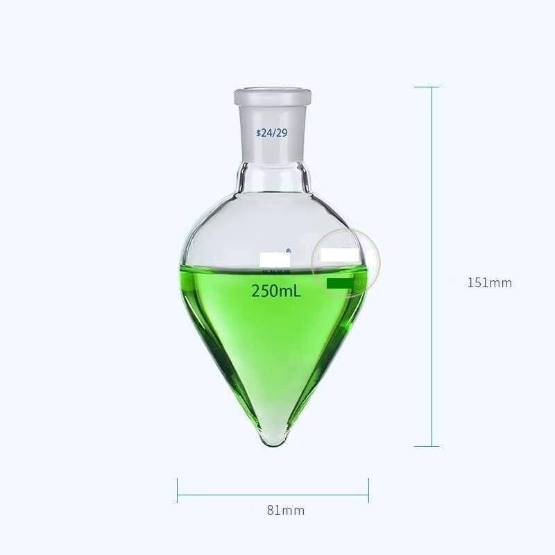 Matraz de laboratorio vidrio con alto contenido silicato