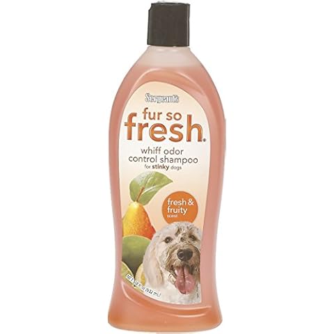 Sergeant's Fur-So-Fresh Whiff Odor Control Shampoo for Stinky Dogs, Fresh & Fruity Scent, Dog Bath Product Eliminates Tough Odors,18oz Cover