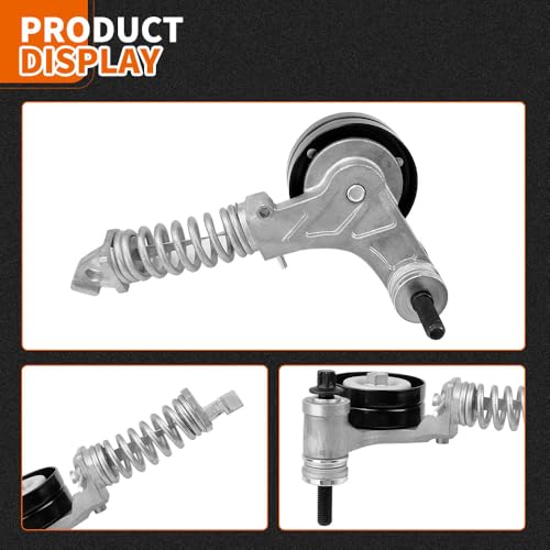 Image of 25195388 Engine Serpentine Belt Drive Kit with Tensioner | Compatible with Buick Encore 2013-2019 Chevrolet Cruze 2010-2016 & Vauxhall Insignia 2011-2017 Replaces# 55565236