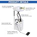 FAERSI Fuel Pump Assembly Replace OEM# E7219M Replacement for 2007 2008 2009 2010 2011 Dodge Nitro & 2008 2009 2010 2011 2012 Jeep Liberty 3.7L V6/4.0L V6