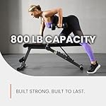 FF Finer Form 5-in-1 Weight Bench, Adjustable & Foldable for Bench Press, Strength Training and Full Body Workout, Perfect for Dumbbell Sets or an Adjustable Dumbbell Set in Your Home Gym - Image 5