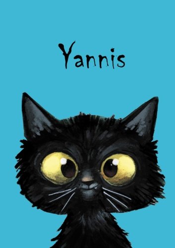 Yannis: Yannis - Katzen - Malbuch / Notizbuch / Tagebuch: A5 - blanko (German Edition)
