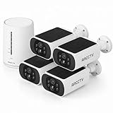 【2K QHD+4MP & Vision Nocturne en Couleur】】 Cet kit de caméra surveillance wifi exterieur comprend 4 caméras offrant 2K résolution nette de 2560 × 1440p. Avec des images de 4 mégapixels, chaque détail est précis. Les caméras extérieur sont équipées du système à double source lumineuse : IR pour vision nocturne sans éclairage + lumière blanche intelligente pour vision nocturne en couleur, performance améliorée de 100%.