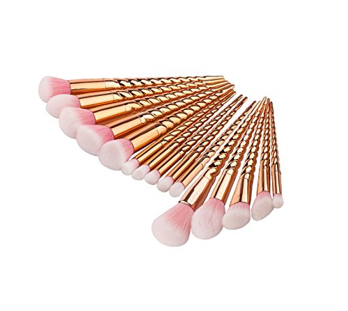 Robinson, set di 15 pennelli da trucco, di alta