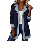 Dettagli Pratici e Resistenti:Le maniche lunghe bordi rifiniti assicurano resistenza e durata nel tempo, mentre la struttura permette di indossarlo in modo semplice e . I dettagli in denim sono cuciti in modo , mantenendo l'integrità del capo anche dopo lavaggi frequenti.