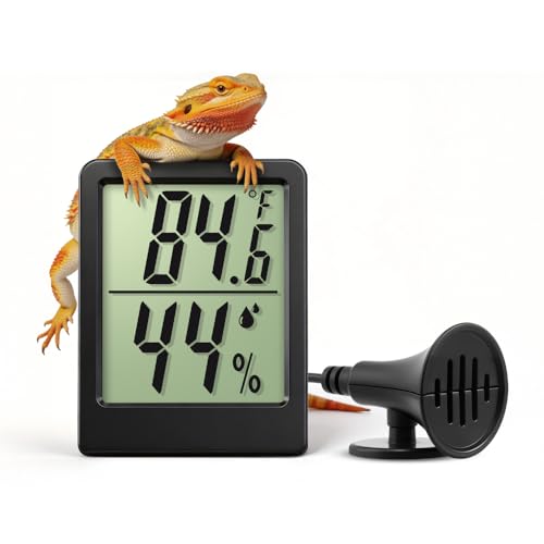 Novique Reptile Thermometer Hygrometer