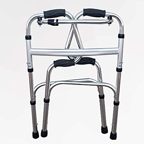 Cadre de marche léger ajustable déambulateur pliant pour senior - 5
