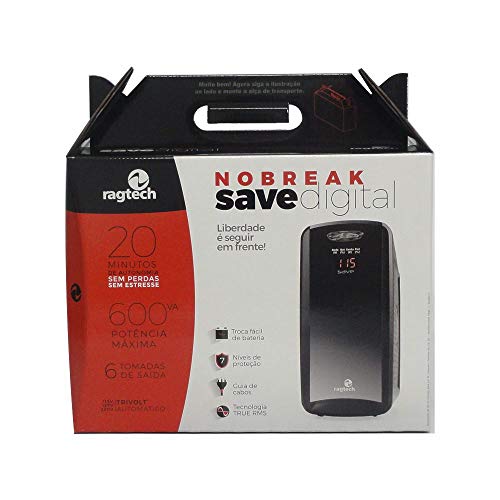 Nobreak New Save Digital SHD 600 TI (Trivolt) – Ragtech modelo 4134