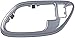 Dorman 91188 Front Passenger Side Interior Door Handle Bezel Compatible with Select Chevrolet / GMC Models