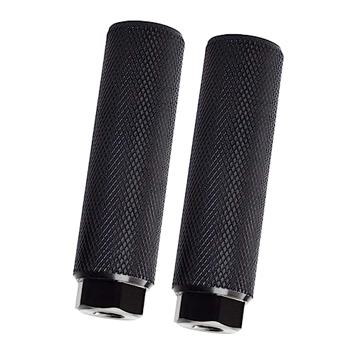 NAMOARLY 1 Pair Practical Bike Pedal Back Axle Cylinder Foot Lever for Mountain Bike Accessory Black Easy Install