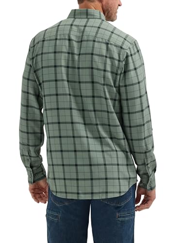 Wrangler Men's Long-Sleeve Technical Button-Down Work Shirt2