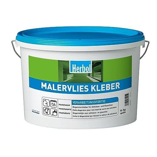 Herbol Fertigkleber Malervlies Renoviervlies Kleber 16kg, transparent