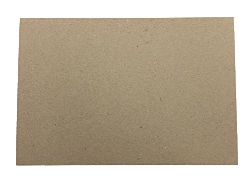 5" x 7" Chipboard Sheets - Light Weight Sturdy 30pt Cardboard Backing (100 Pieces)