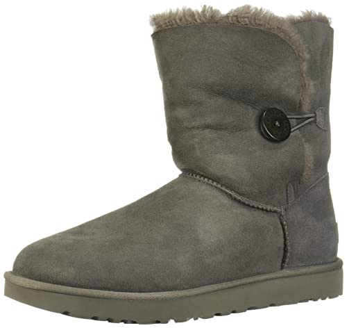 Addati per uno stile casual UGG Bailey Button Ii, Stivaletti, Donna, Grigio, 38 EU