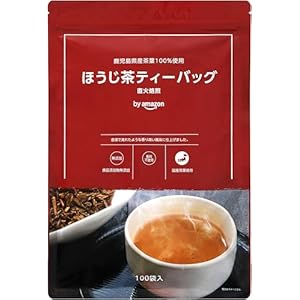 by Amazon ほうじ茶ティーバッグ 1.8g×100袋 大容量" 