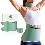 Castor Oil Packs for Liver Detox - Castor Oil Packs Wrap,Castor Oil Pack Kit, Contains One Castor Oil Pack for Neck, Chinlon Lycra Fabric, Suitable for Waist Size 36in-47in(Castor Oil not Included)