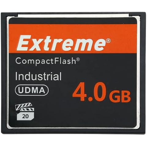 Extreme 4GB Compact Flash Memory Card, Original CF Card for Professional Photographer, Videographer, Enthusiast Cover