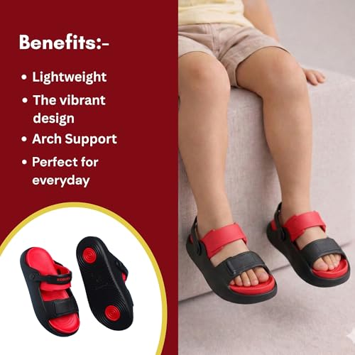 Image of KOBURG Unisex Kids Sandals| Lightweight | EVA Upper & Sole | Flexible & Comfort KS-104