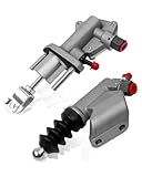 Clutch Master Cylinder & Clutch Slave Cylinder Kit Fit for Honda Civic Accord CRV Element Acura RSX/TSX 2.0LT 2.4LT 2002-2010, Replace 46920-S7A-A03 46920-S7A-A01
