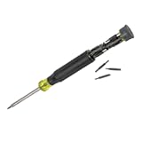 Klein Tools 32327 Precision Screwdriver Set&comma; 27-in-1 Multi-Bit Screwdriver&comma; Onboard Storage&comma; Rare-Earth Magnet&comma; Ideal for Terminal Blocks