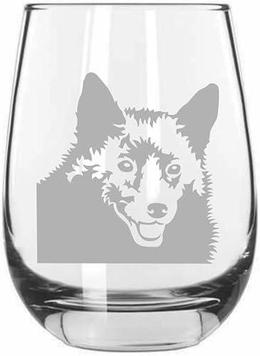 Miniatura 6 de Juguete ruso (Russkiy) - Vaso de vino grabado para perro de 15.25 onzas sin tallo
